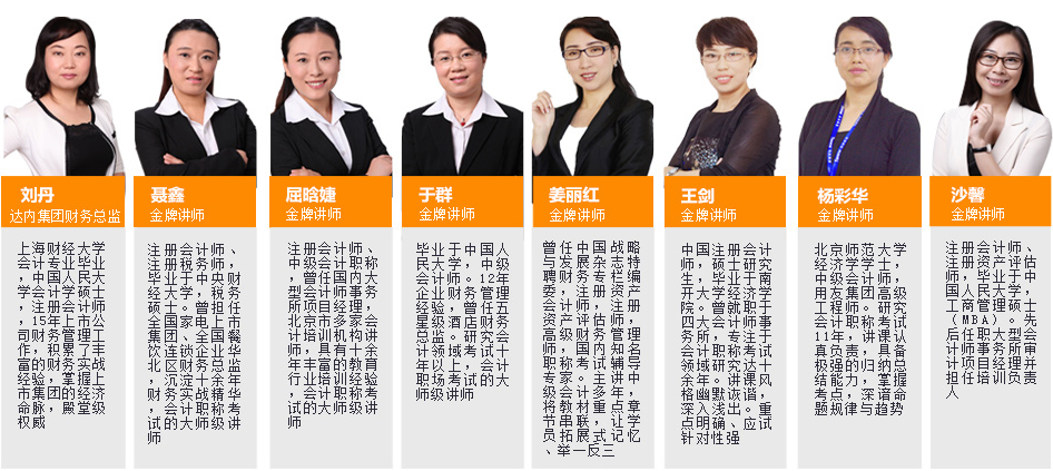 達(dá)內(nèi)中級會計(jì)職稱輔導(dǎo)班老師怎么樣
